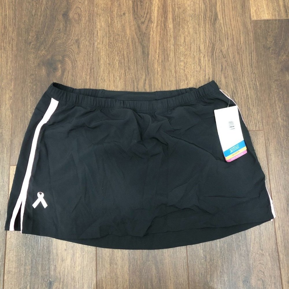 Brooks Breast Cancer Awareness Running Tennis Women Equilibrium Skirt SKORT Sz L